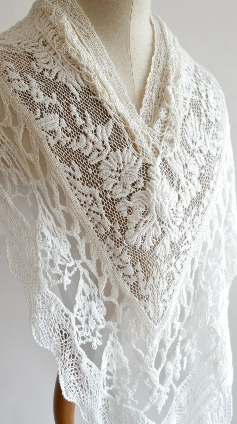 Elevate Your Ensemble with Elegant Crochet Lace Shawls