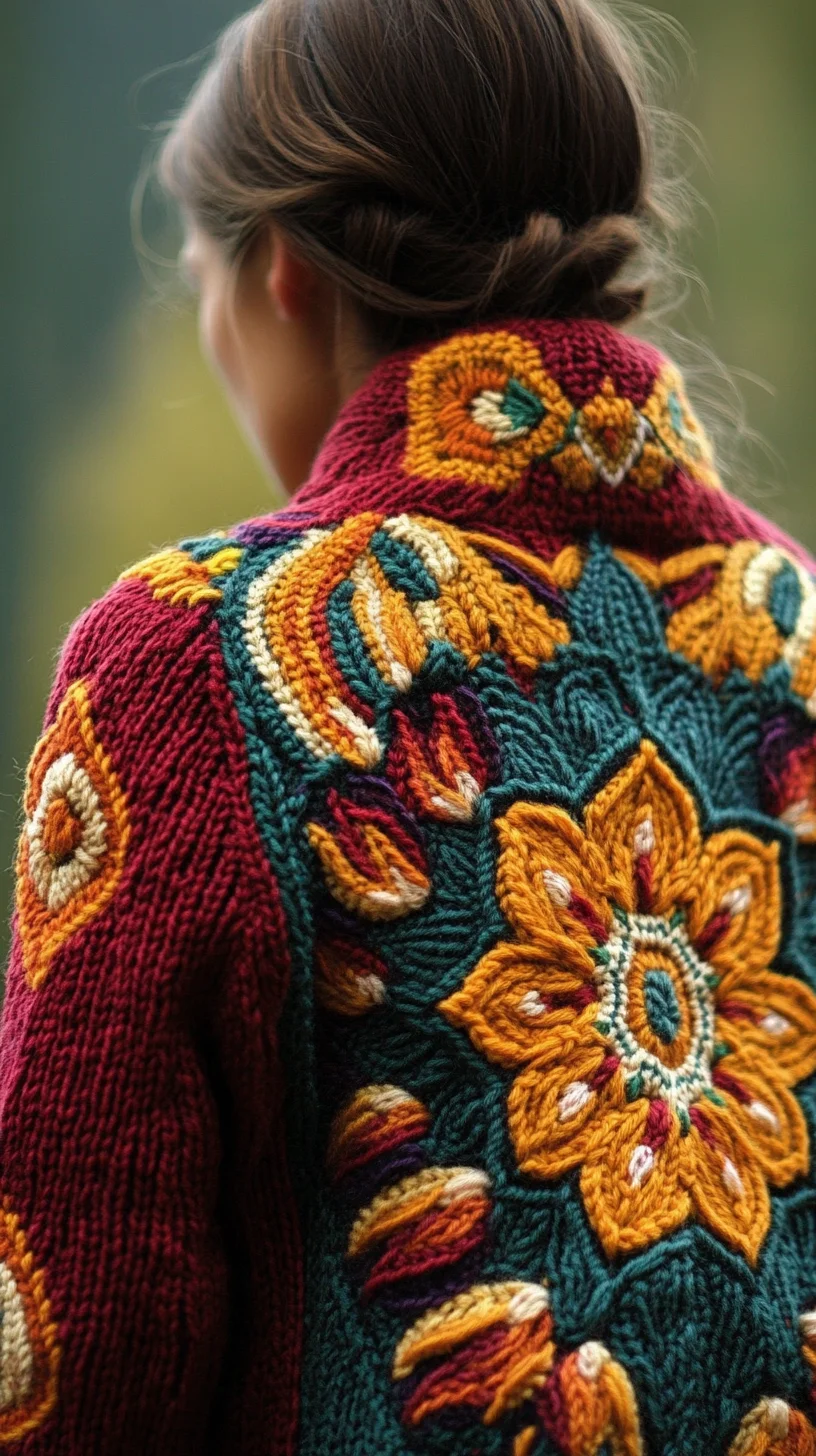 Elevate Your Fall Fashion with Stunning Oversized Knits and Bold Embroidery