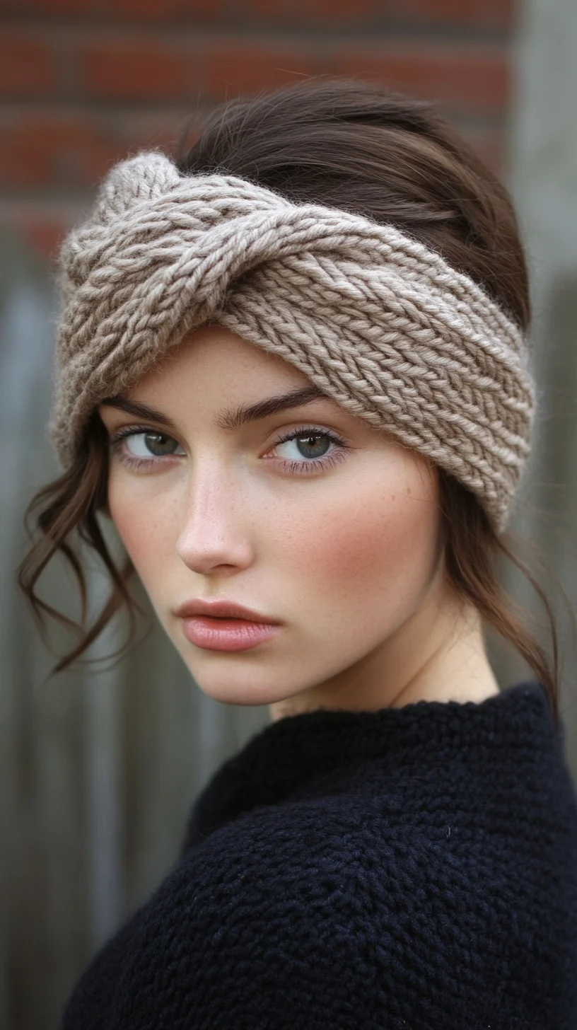 Elevate Your Look with a Cozy Knit Headband for Effortless Style