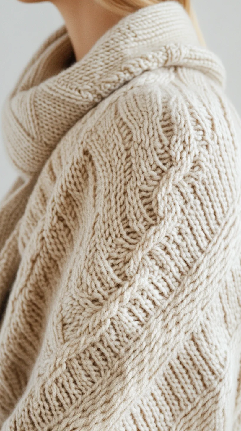 Elevate Your Look with Cozy Cable Knit: Perfect for Every Season!