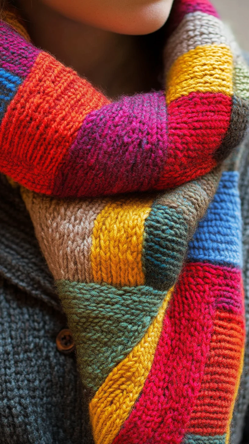 Elevate Your Winter Wardrobe with Vibrant Color Block Knits