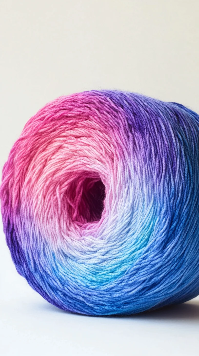 Embrace a Colorful Gradient: Mastering the Art of Ombre Yarn in Your Projects