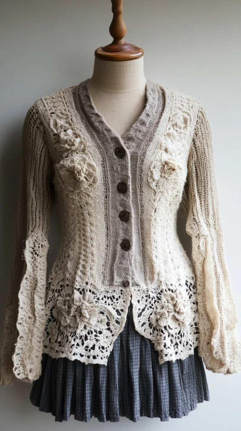 Embrace Bohemian Elegance: The Timeless Crochet Cardigan Style