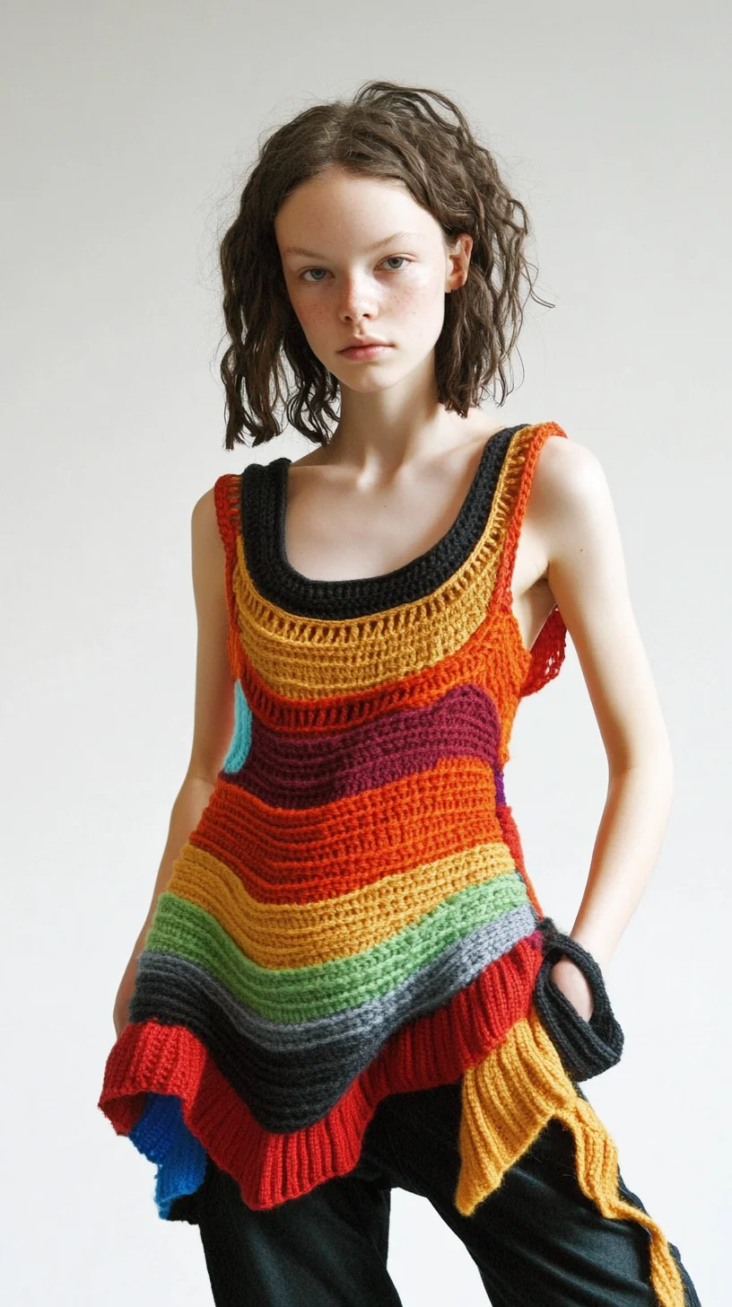 Embrace Colorful Crochet: Your Guide to Playful Layering and Unique Textures