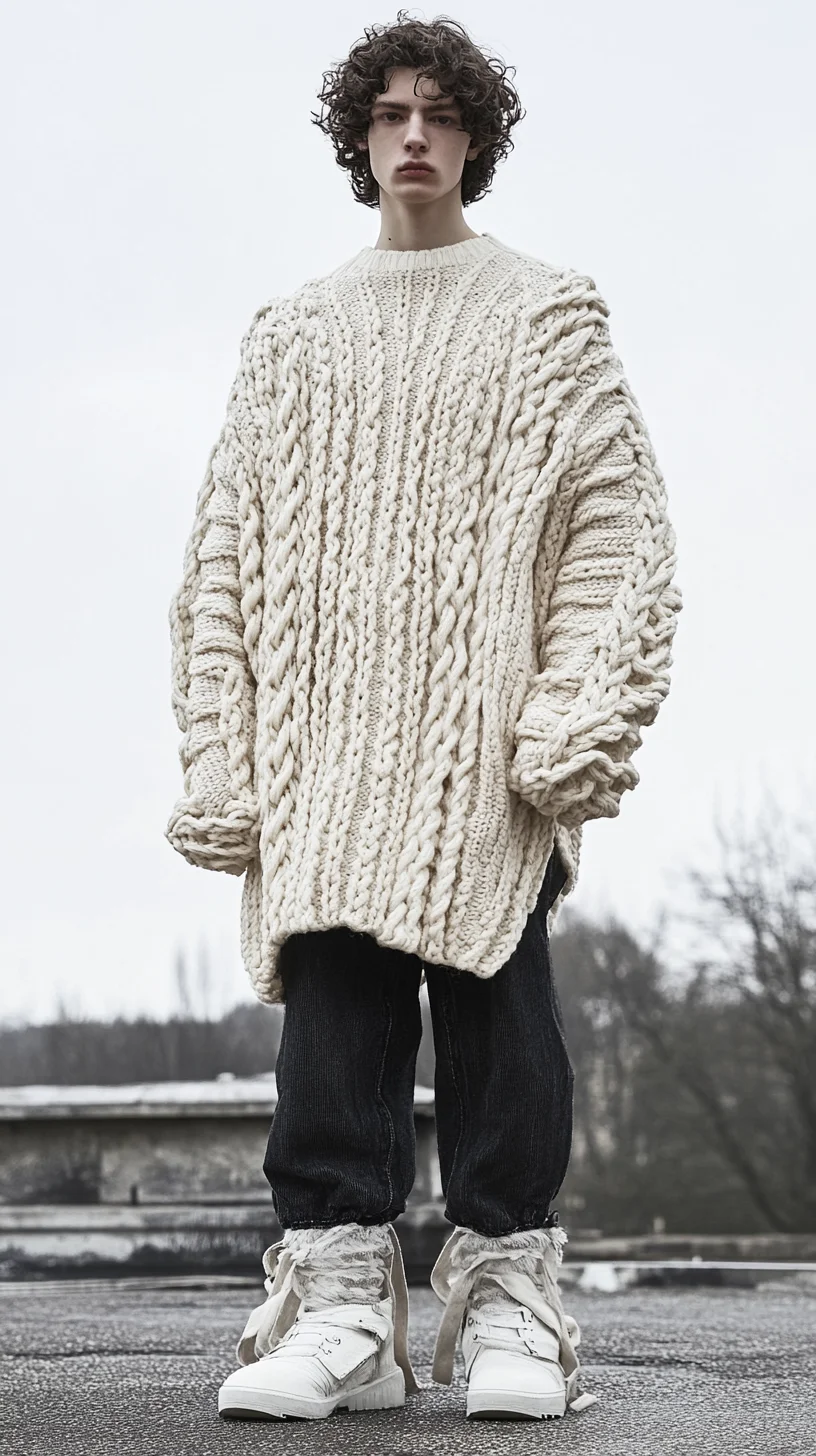 Embrace Cozy Chic: Oversized Knit Sweaters for Effortless Style