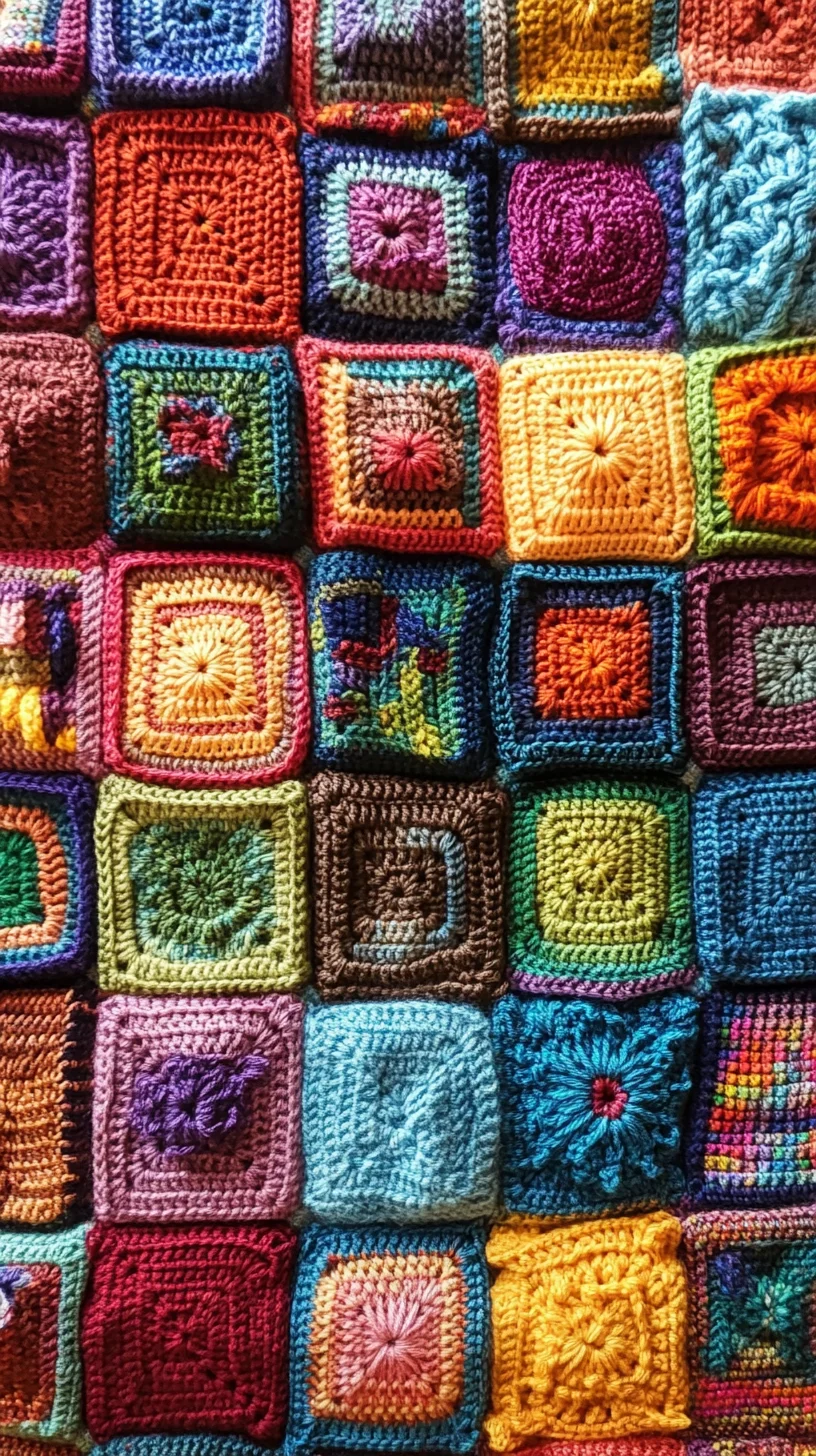 Embrace Cozy Creativity: The Vibrant Patchwork Crochet Style