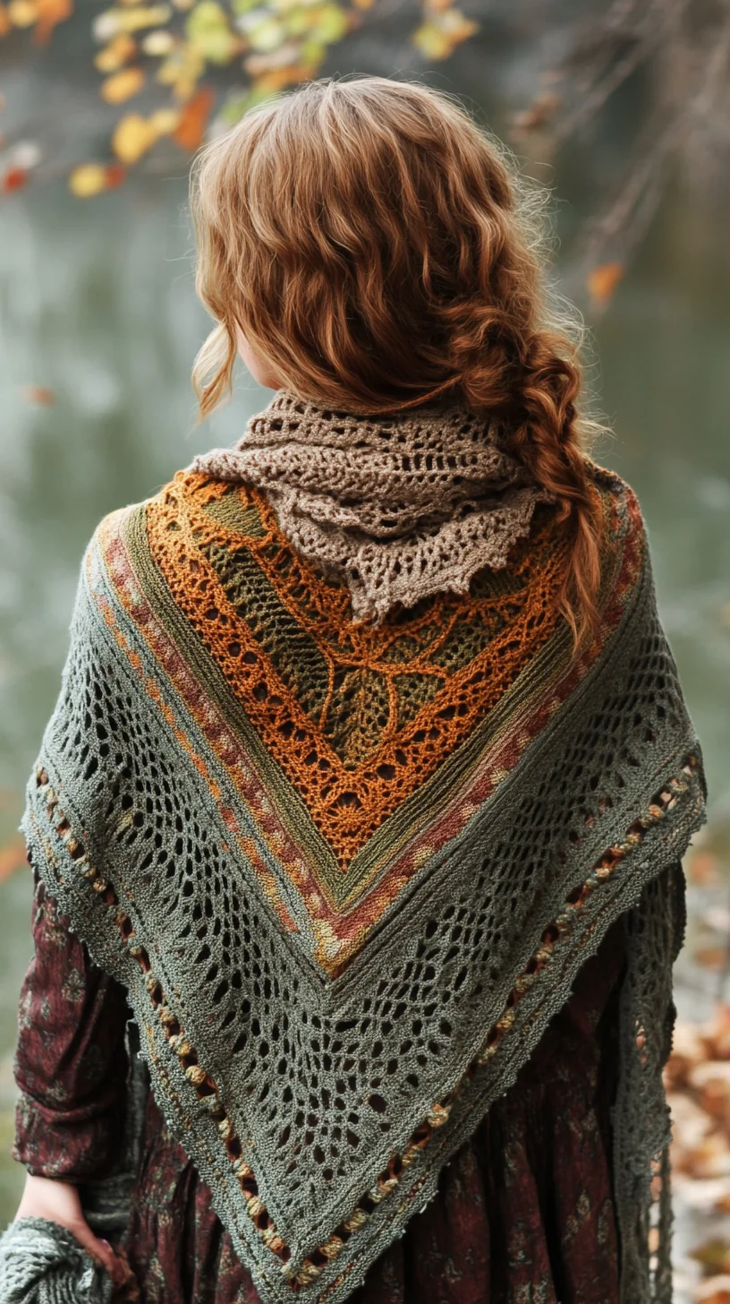 Embrace Cozy Elegance: Styling Tips for Bohemian-Inspired Knit Wraps