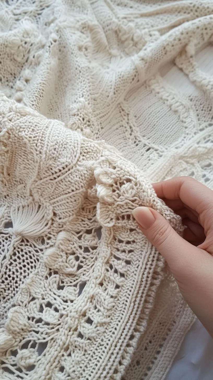 Embrace Cozy Elegance: The Allure of Hand-Crocheted Textiles