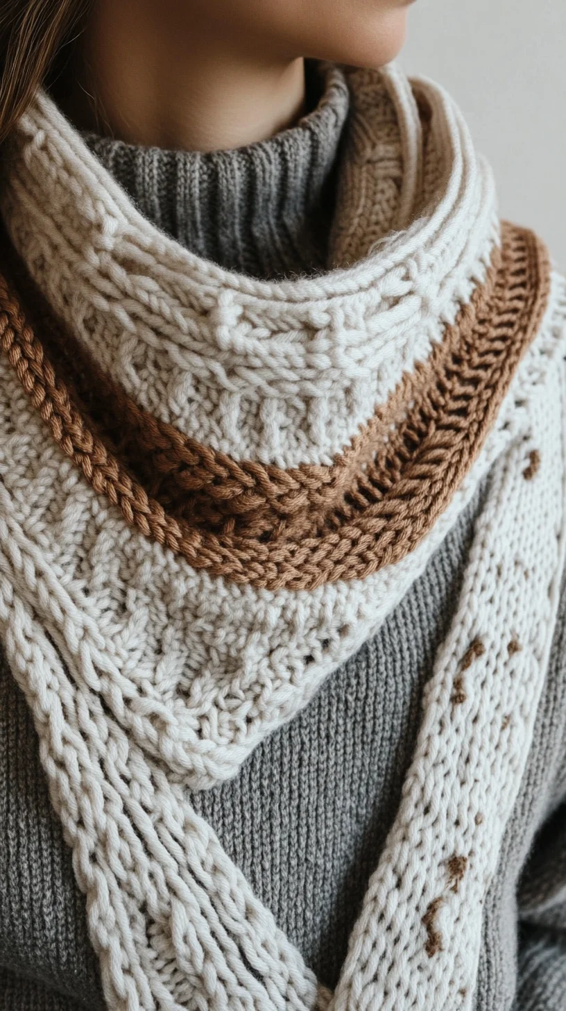 Embrace Cozy Elegance: The Chic Scarf Layering Technique for Every Season