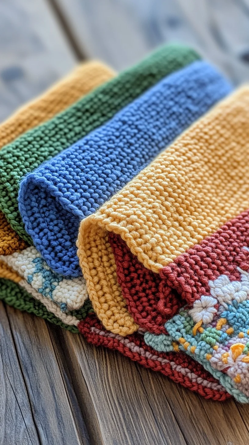 Embrace Cozy Vibes with Handcrafted Knitted Textiles for a Warm Touch