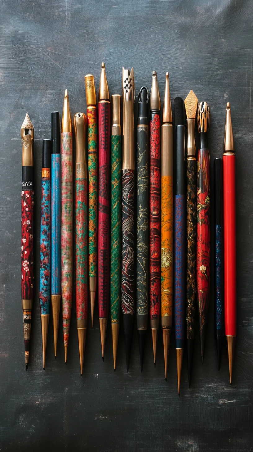 Embrace Elegance: A Vibrant Collection of Luxurious Pen Designs