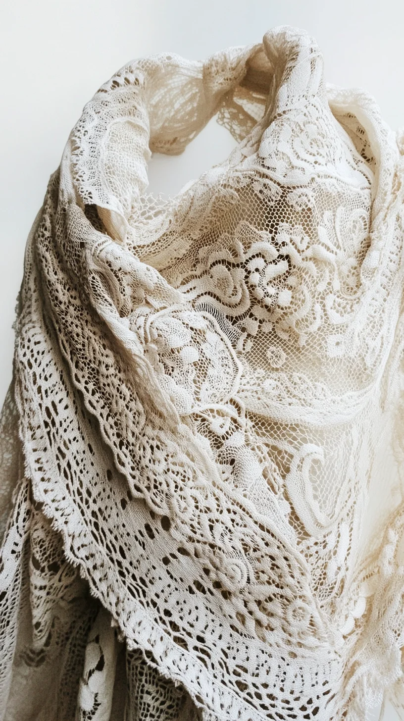 Embrace Elegance with Timeless Lace Scarves