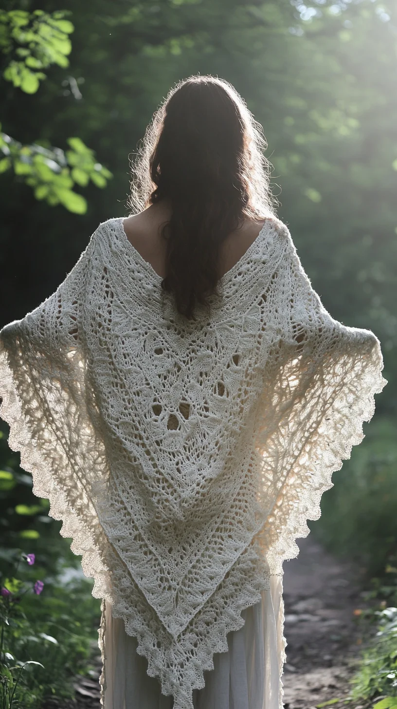 Embrace Ethereal Elegance: The Enchanting Crochet Wrap