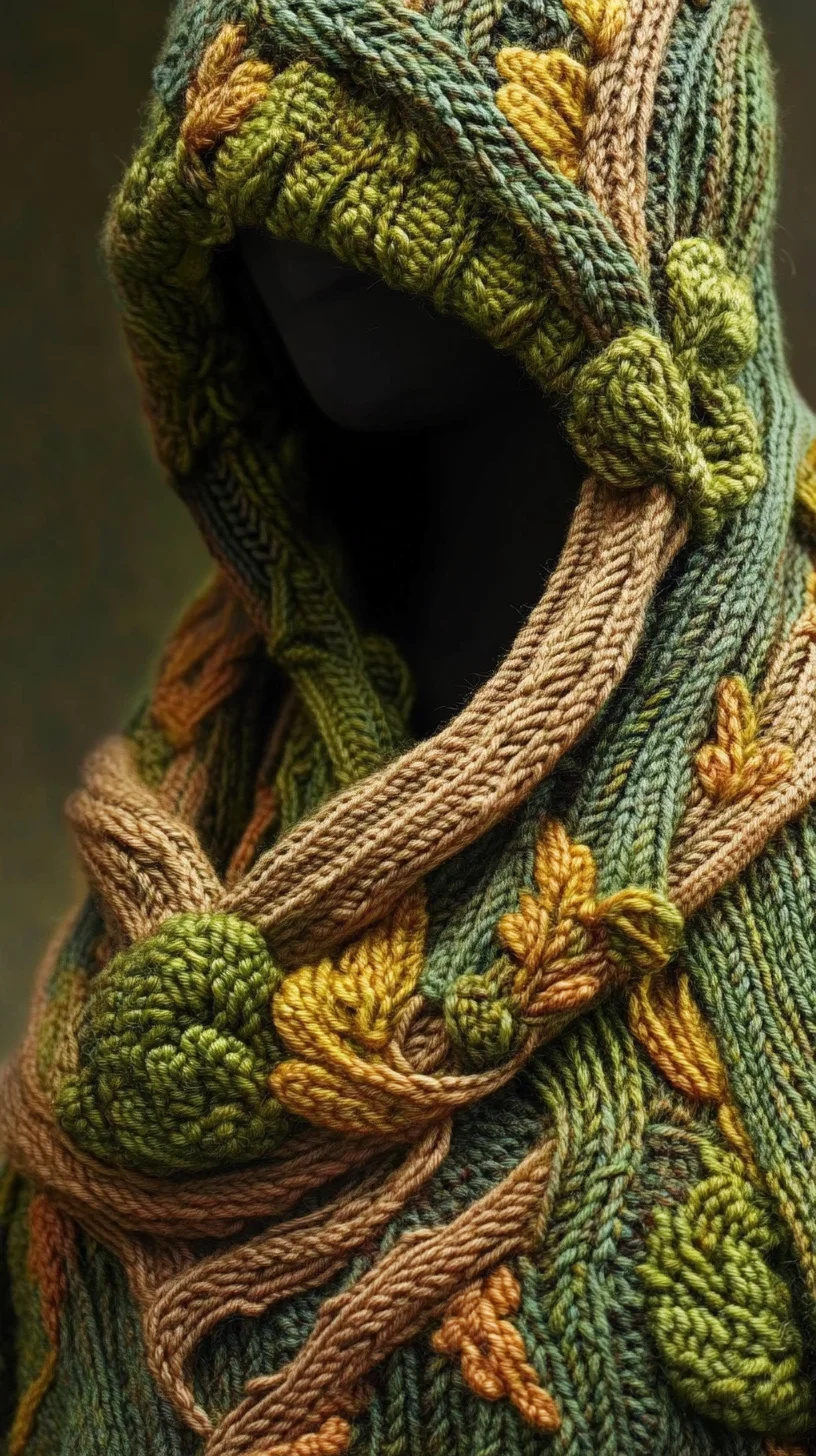 Embrace Nature: The Allure of the Enchanting Knitted Cloak