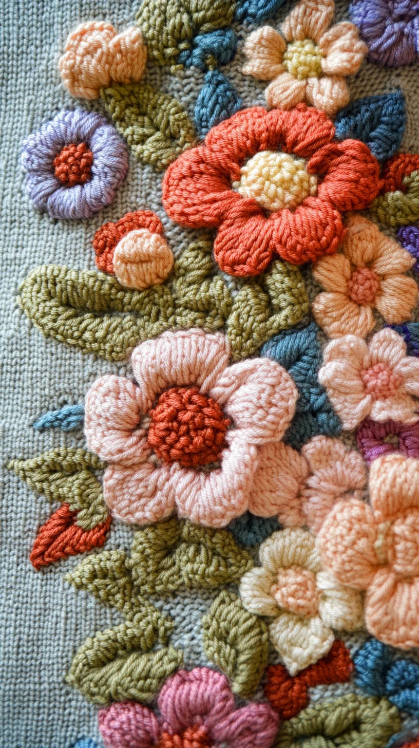 Embrace Nature’s Beauty with Vibrant Floral Embroidery Styles