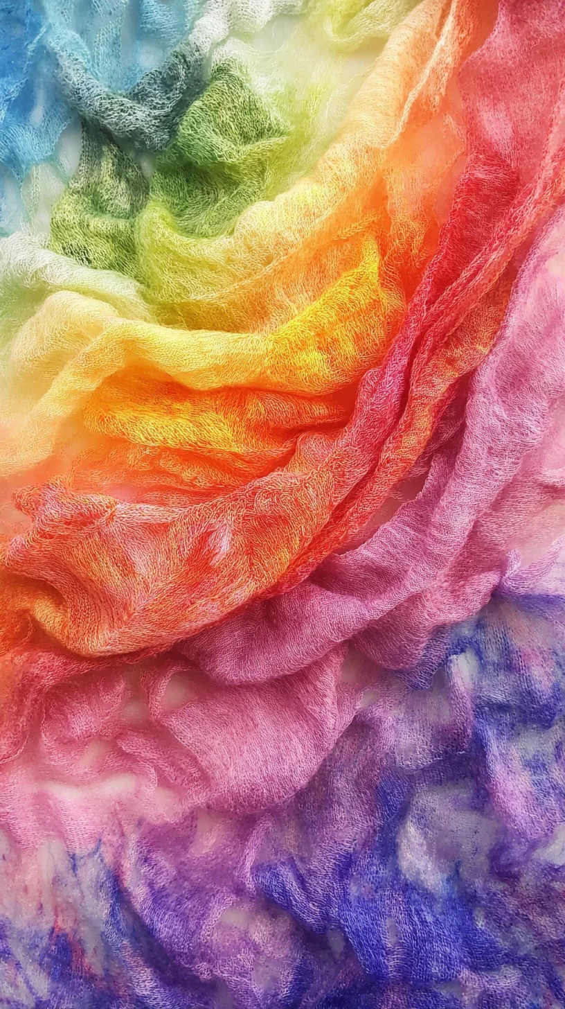 Embrace the Rainbow: Artistic Ombre Textiles for Vibrant Aesthetics