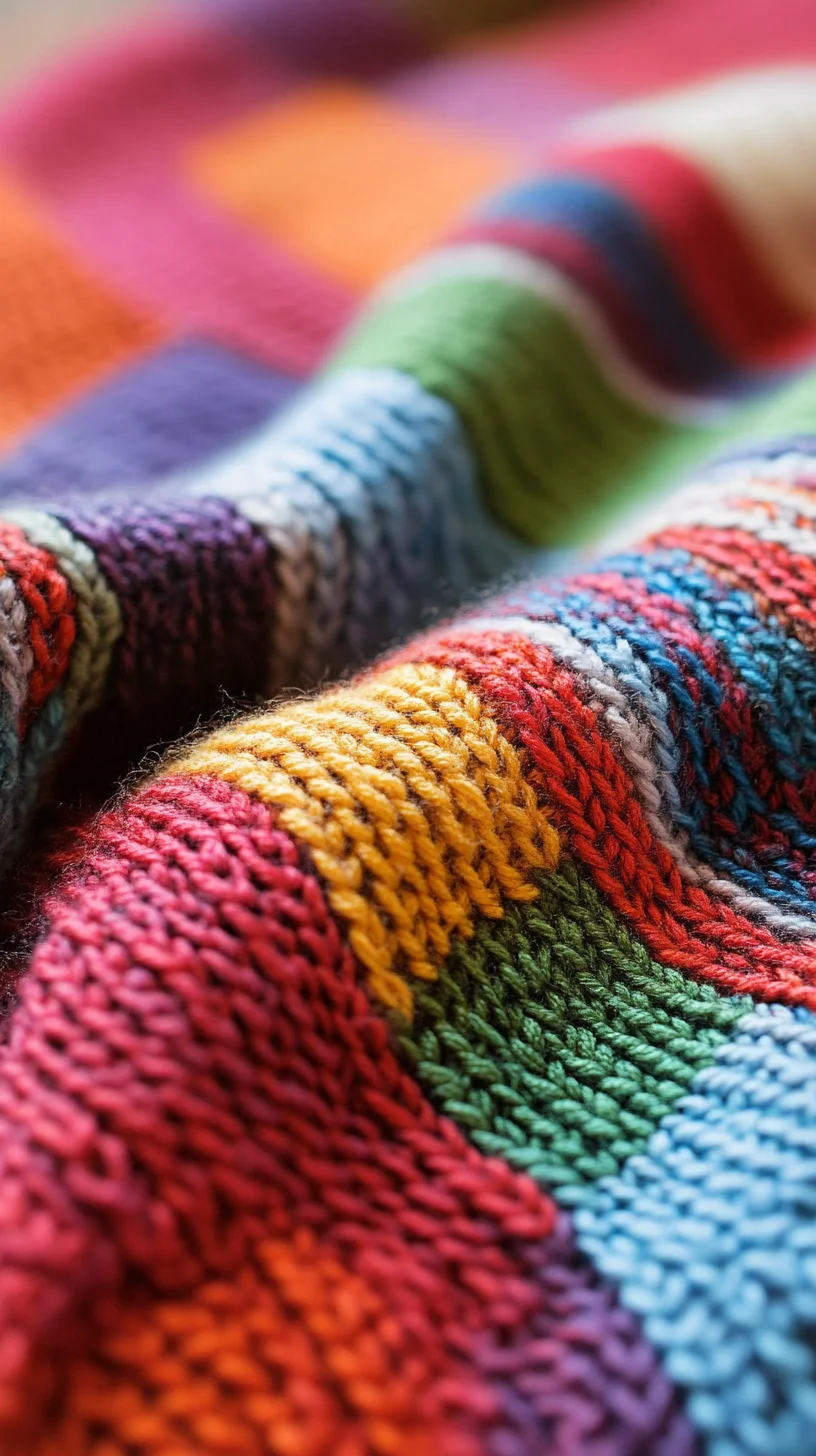 Embrace the Vibrant Cozy: A Colorful Knit Style for Every Occasion