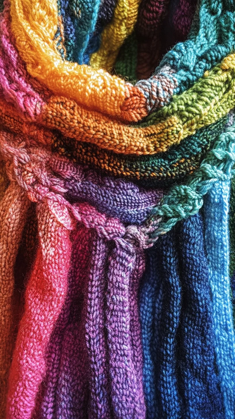 Embrace Vibrance: The Perfect Scarf to Brighten Any Outfit