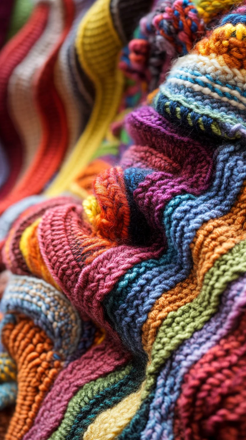 Embrace Vibrance: The Playful Charm of Multicolored Knit Styles