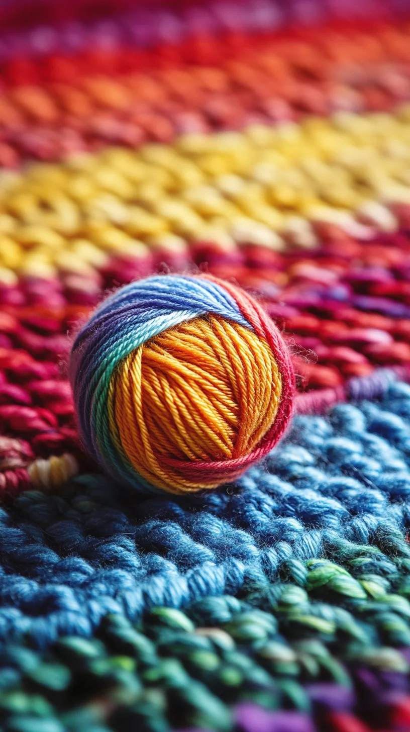 Embrace Vibrancy: Colorful Yarn Inspirations for Your Next DIY Project