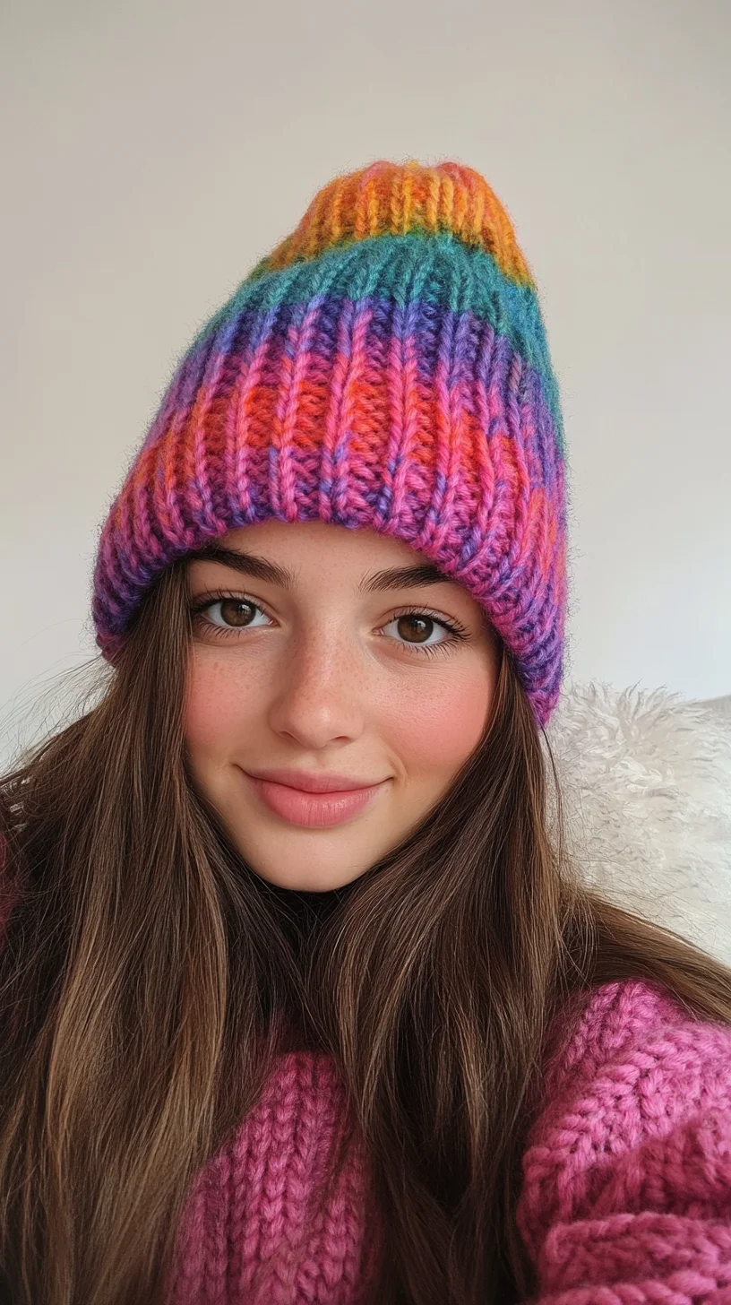 Embrace Vibrancy: Rocking a Colorful Beanie for a Cozy Winter Look