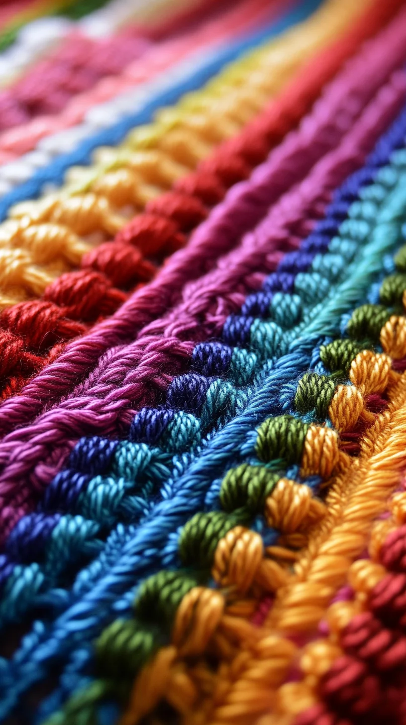 Embrace Vibrancy: The Ultimate Rainbow Crochet Style