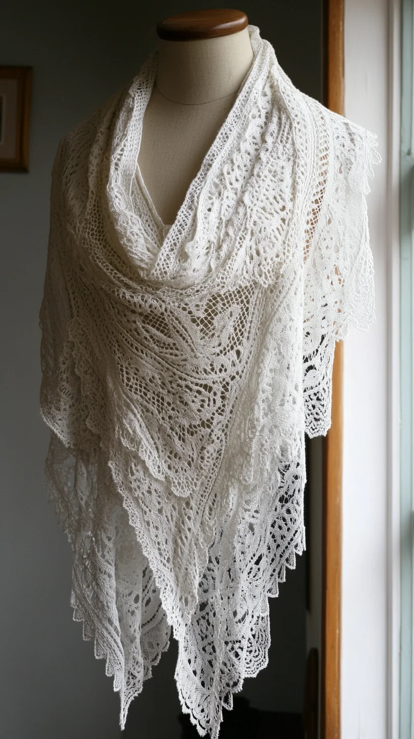 Embrace Vintage Elegance: The Timeless Charm of Lace Shawls