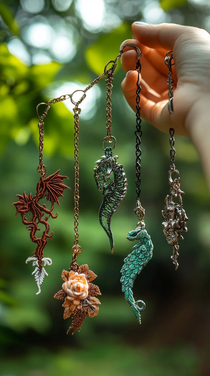 Enchanting Nature-Inspired Keychains: Elevate Your Accessory Game!