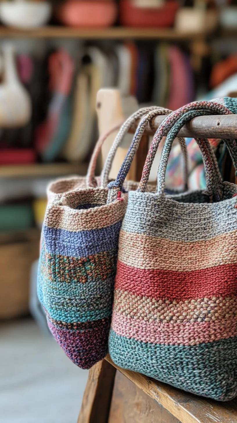 Handcrafted Chic: Elevate Your Look with These Colorful Crochet Bags