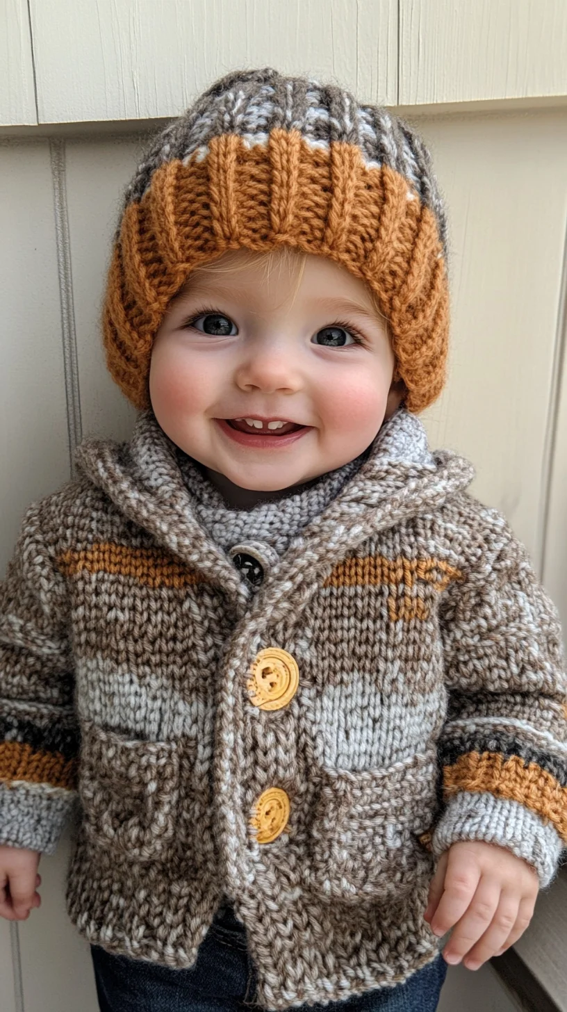 Snug and Stylish: Adorable Knitwear Looks for Your Little One