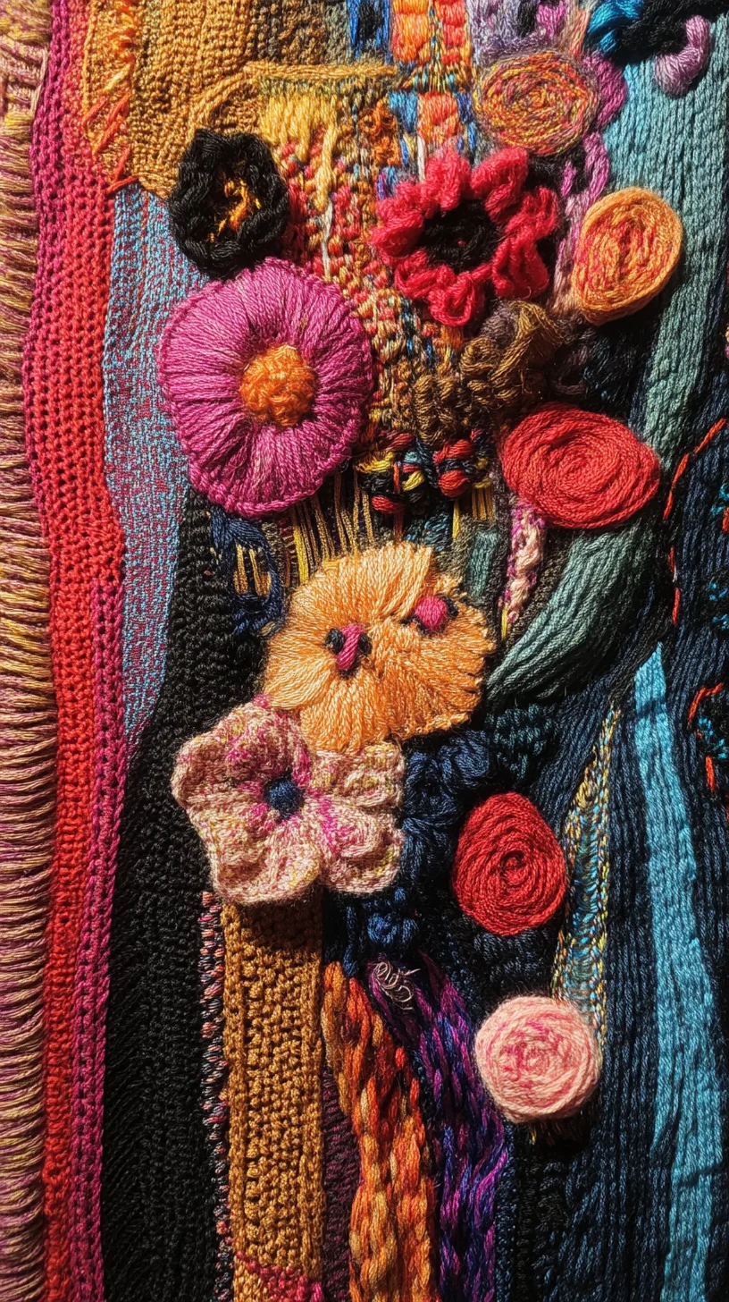 Textured Floral Embroidery: Elevate Your Style with 3D Artistry