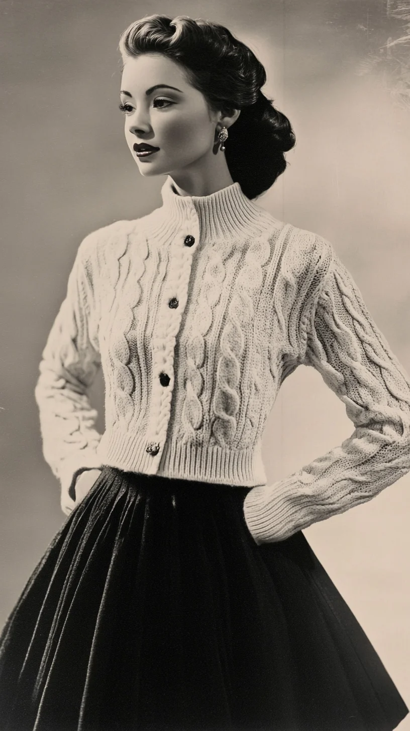 Timeless Elegance: Classic Vintage Knits for a Chic Retro Vibe