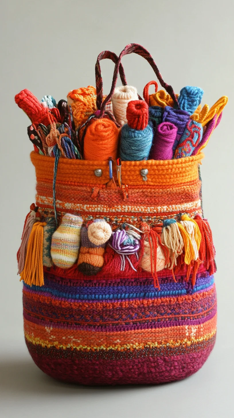 Vibrant Boho Chic: The Perfect Crochet Bag for Every Artisan