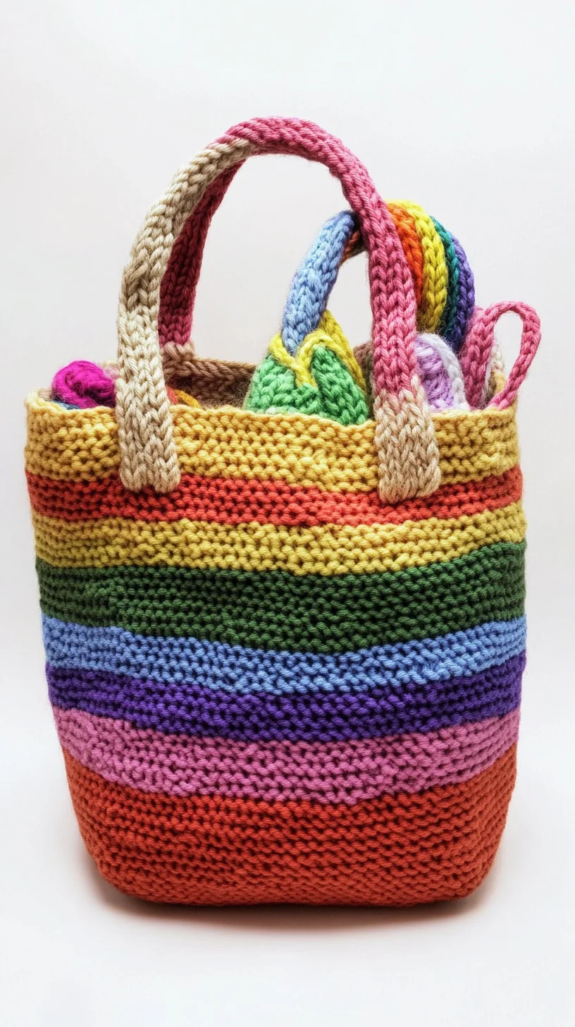 Vibrant Crochet Bags: A Colorful Touch to Your Eco-Friendly Style