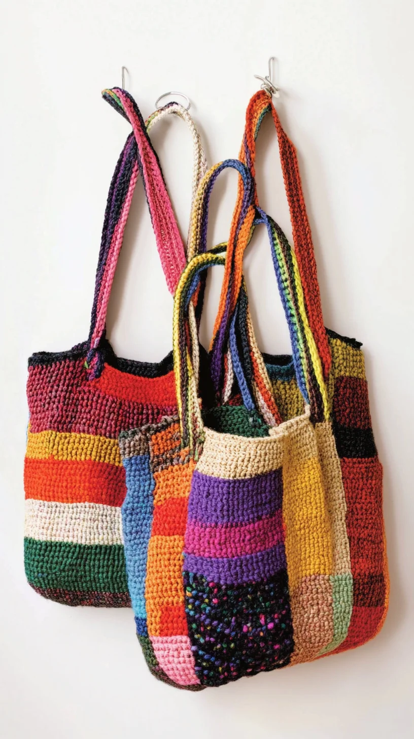 Vibrant Crochet Bags: The Ultimate Accessory for eco-conscious Fashionistas