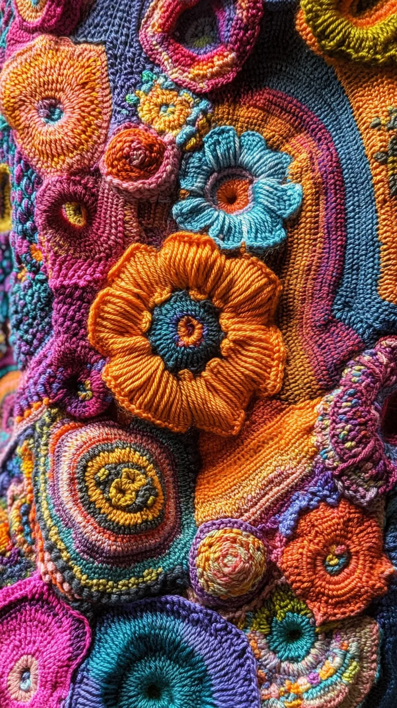 Vibrant Crochet Flower Patterns: A Bold Statement for Any Occasion