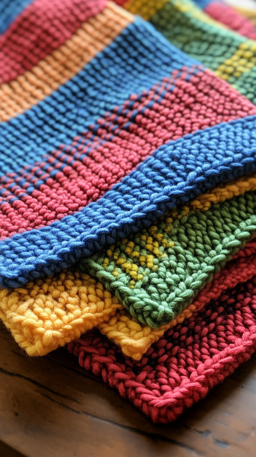 Vibrant Crochet Masterpieces: Embrace Colorful Textiles for Every Season