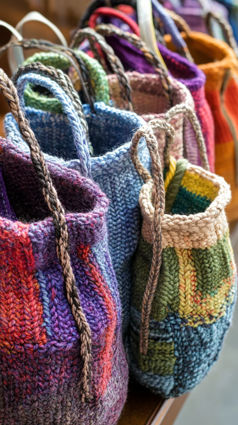 Vibrant Knit Bags: A Must-Have Accessory for Every Fashion-Forward Individual