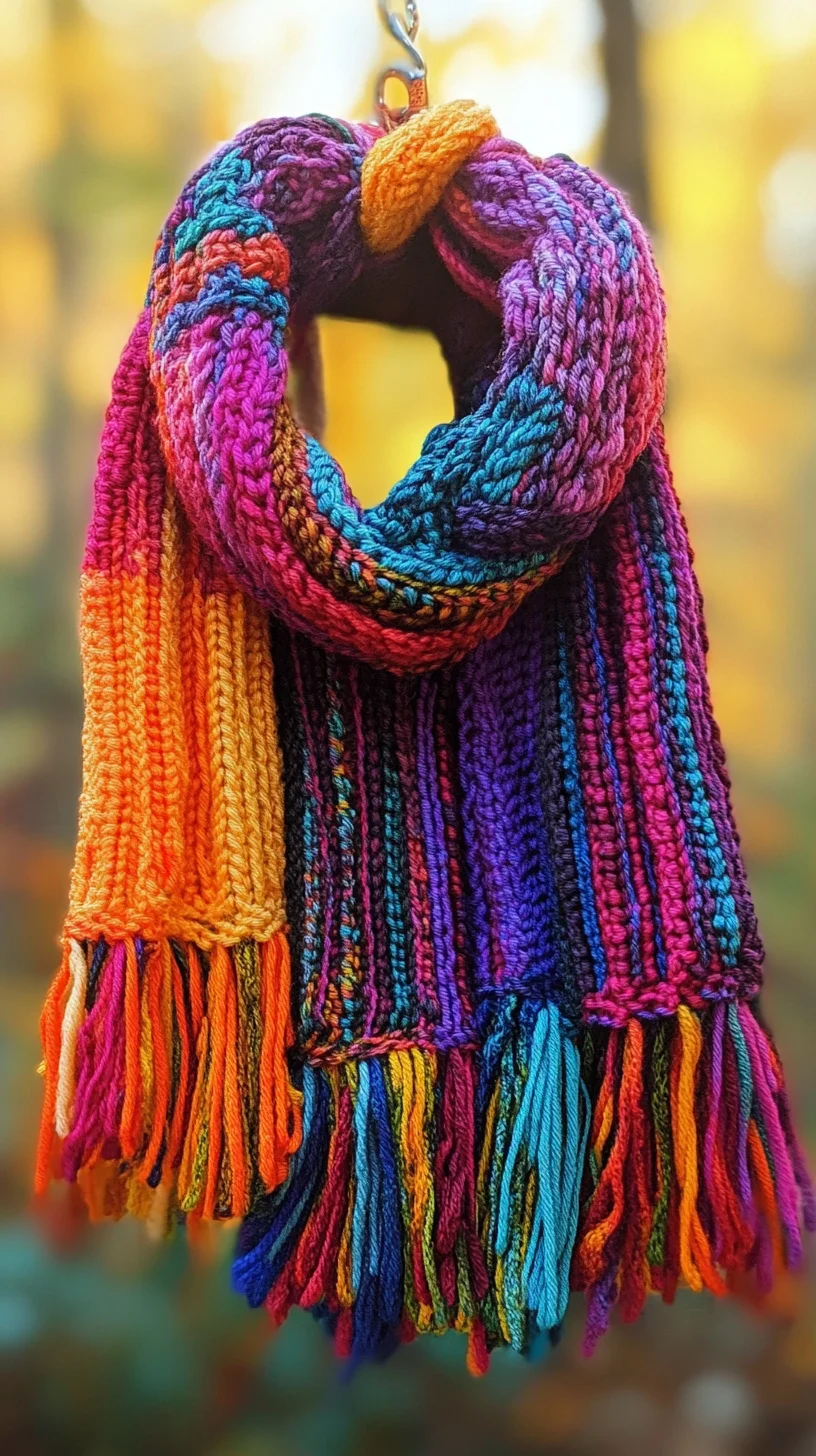 Vibrant Knitted Scarves: A Cozy Statement Piece for Every Season