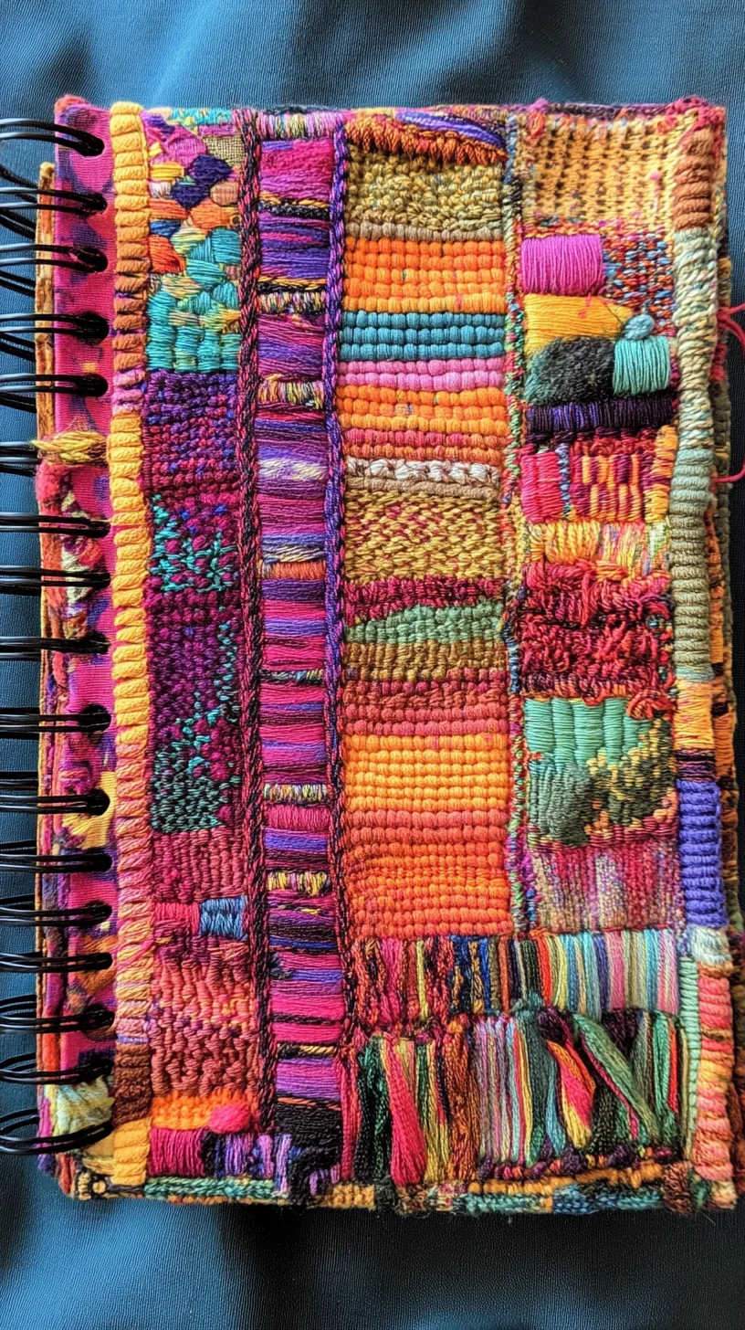 Vibrant Textile Art: Elevate Your Style with Colorful Texture and Creativity