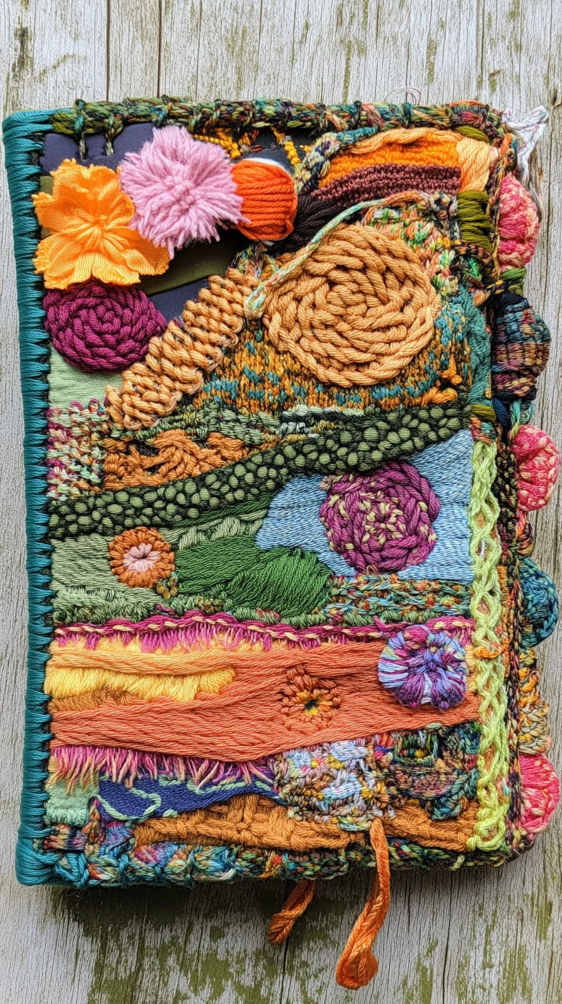 Vibrant Textured Embroidery: A Feast for the Eyes and Hands