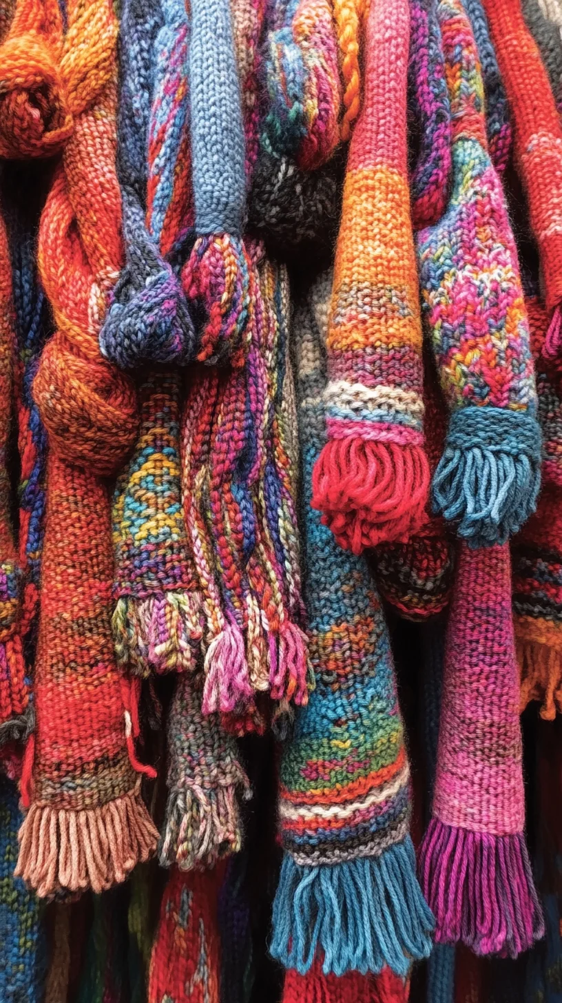 Vibrant Textured Scarves: Elevate Your Style with Cozy Color and Warmth