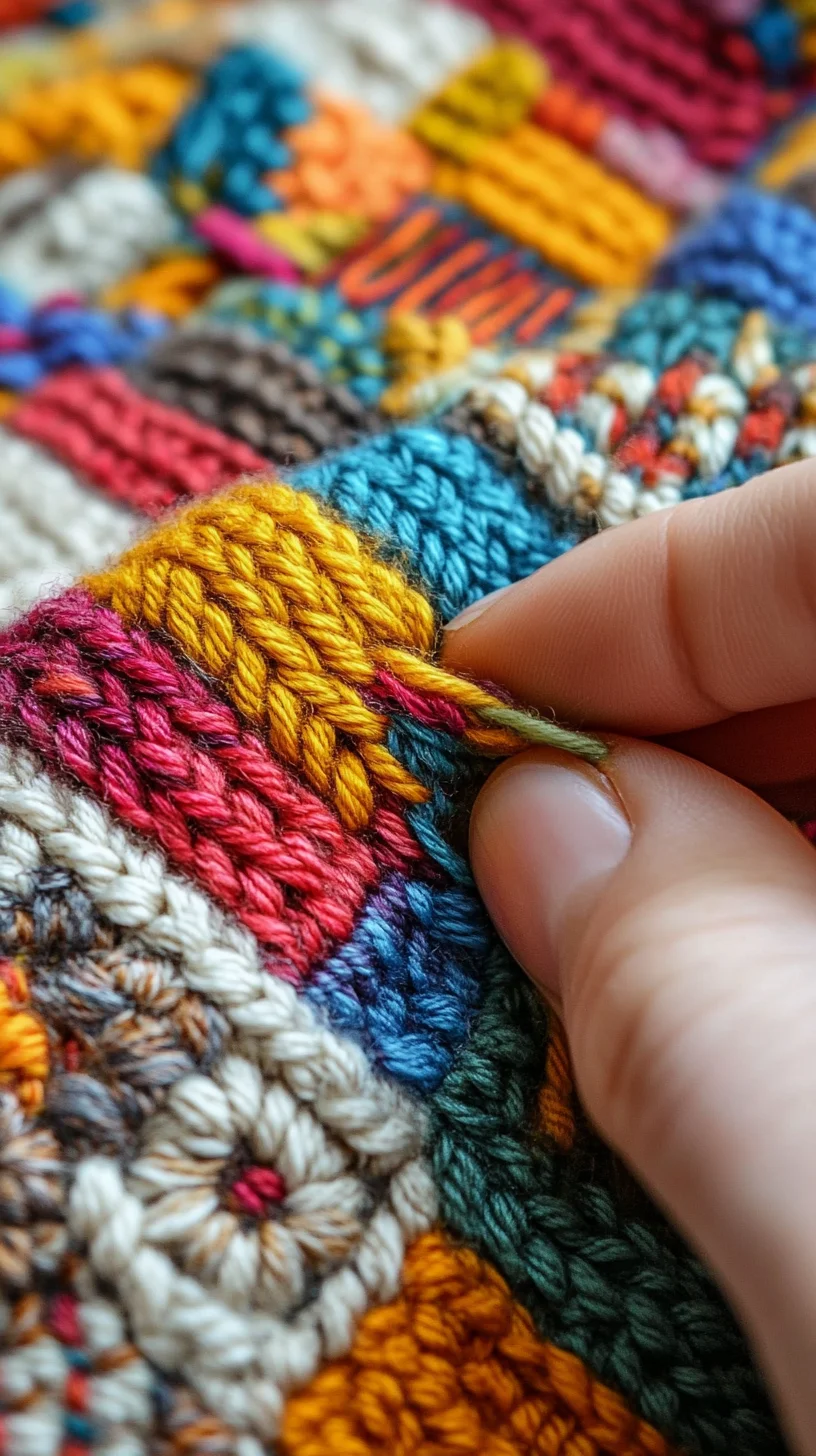 Vibrant Textures: Embrace the Art of Colorful Crochet for Your Next DIY Project