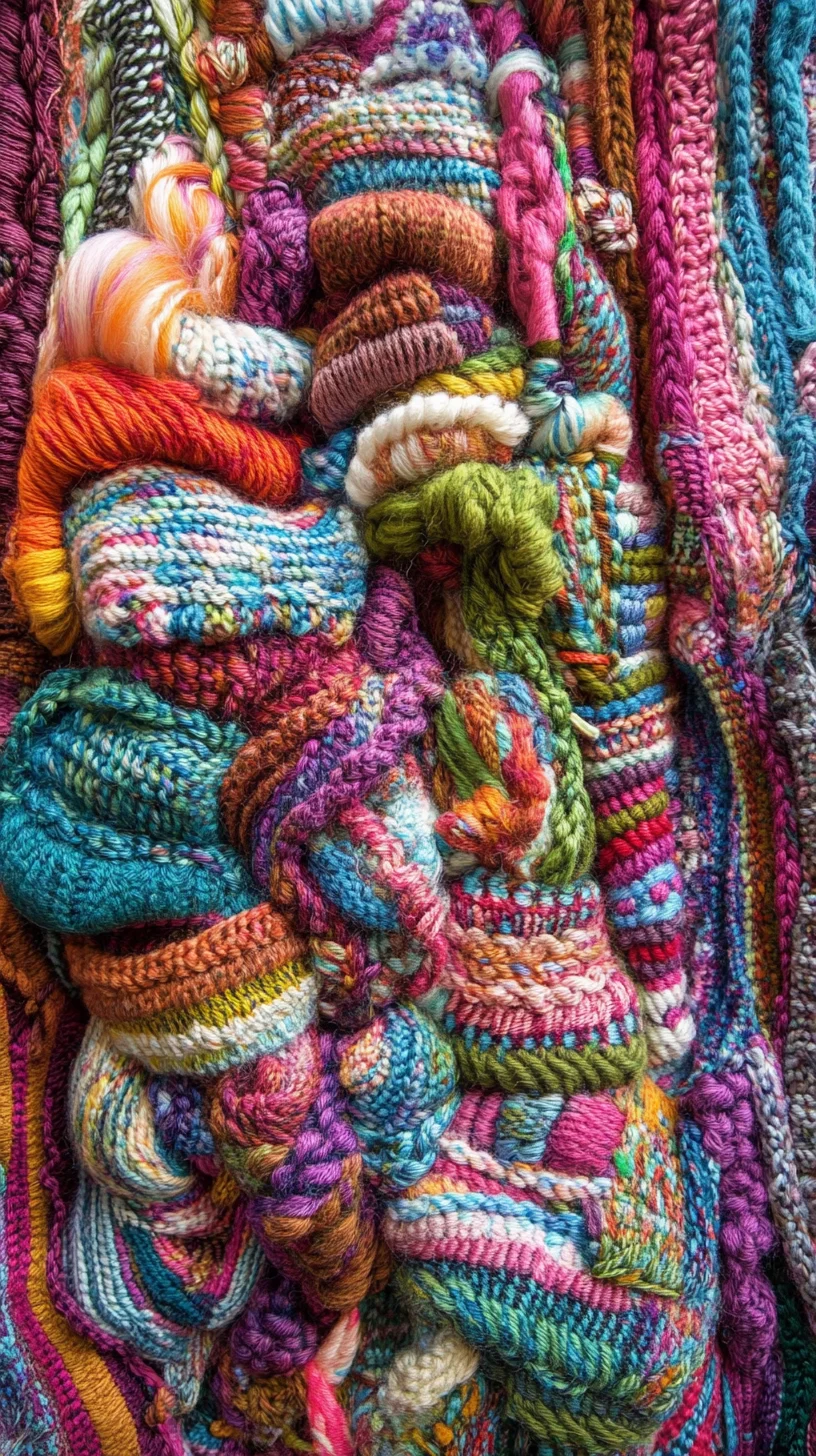 Vibrant Yarn Art: Unleash Your Creativity with Colorful Textile Styles