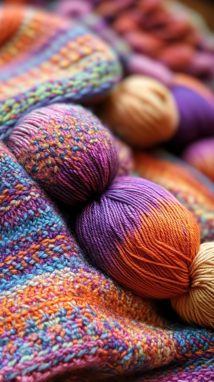 Vibrant Yarn Colors: Elevate Your Knitwear with a Splash of Artistic Flair