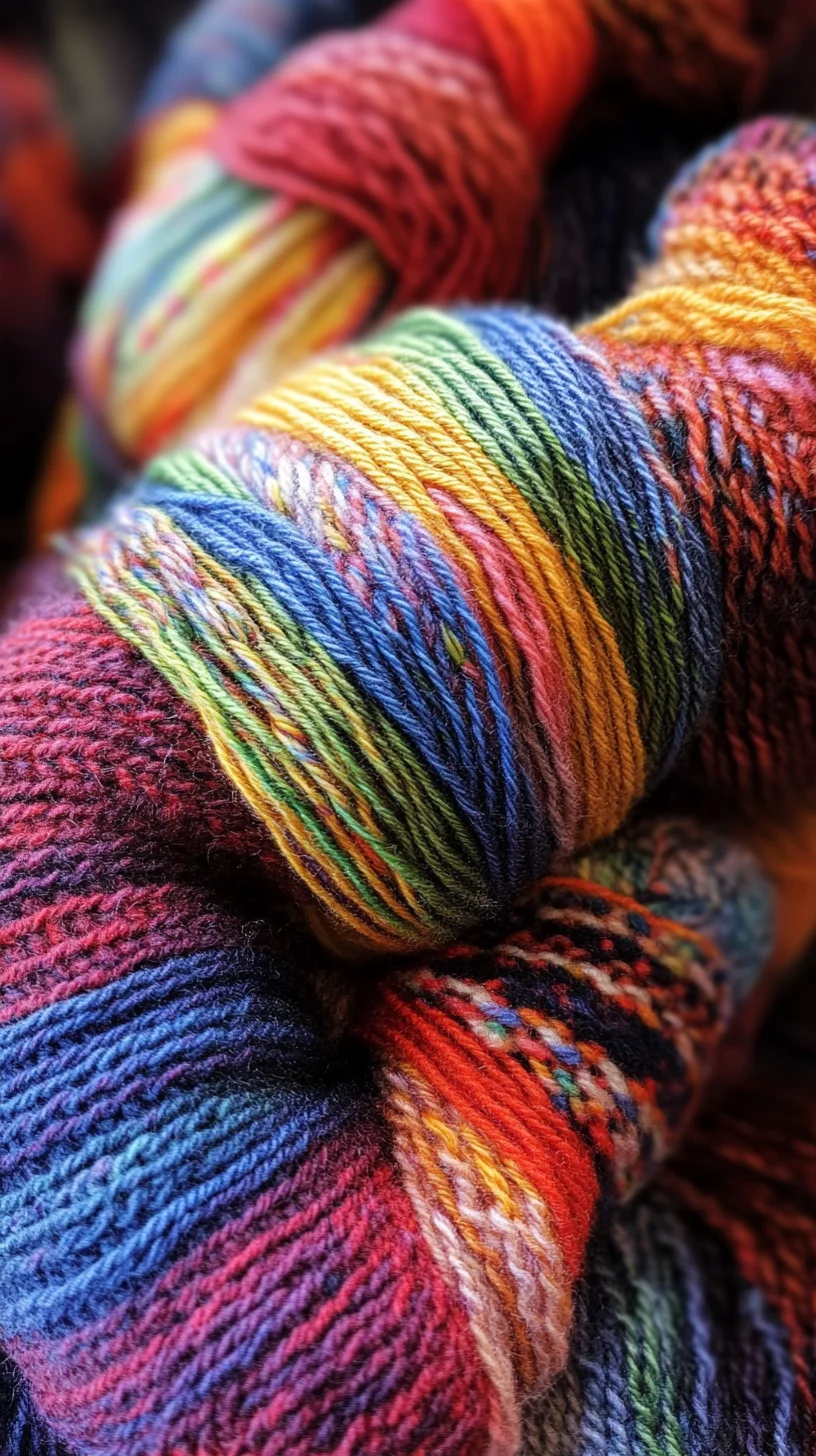 Vibrant Yarn Explosion: Embrace Colorful Creativity in Your Next Knit Project