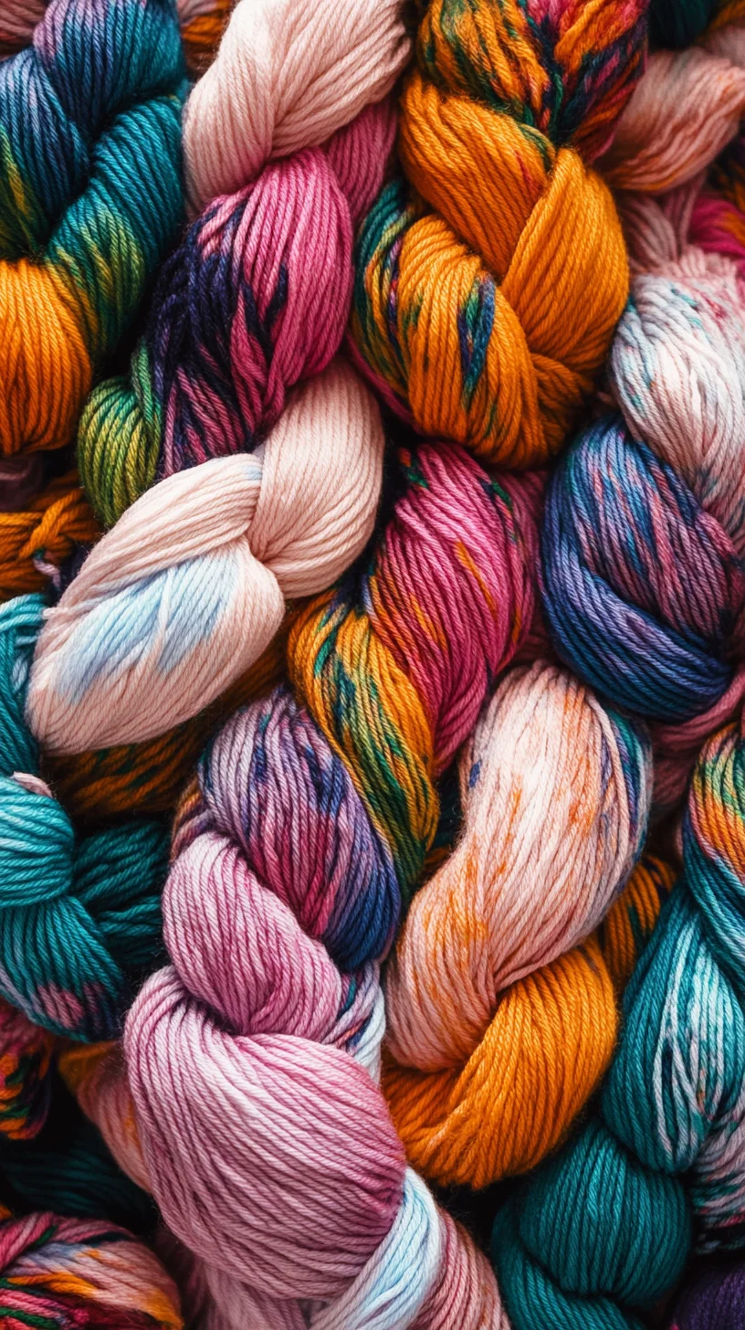 Vibrant Yarn Wonderland: Embrace the Color Explosion in Your Next DIY Project