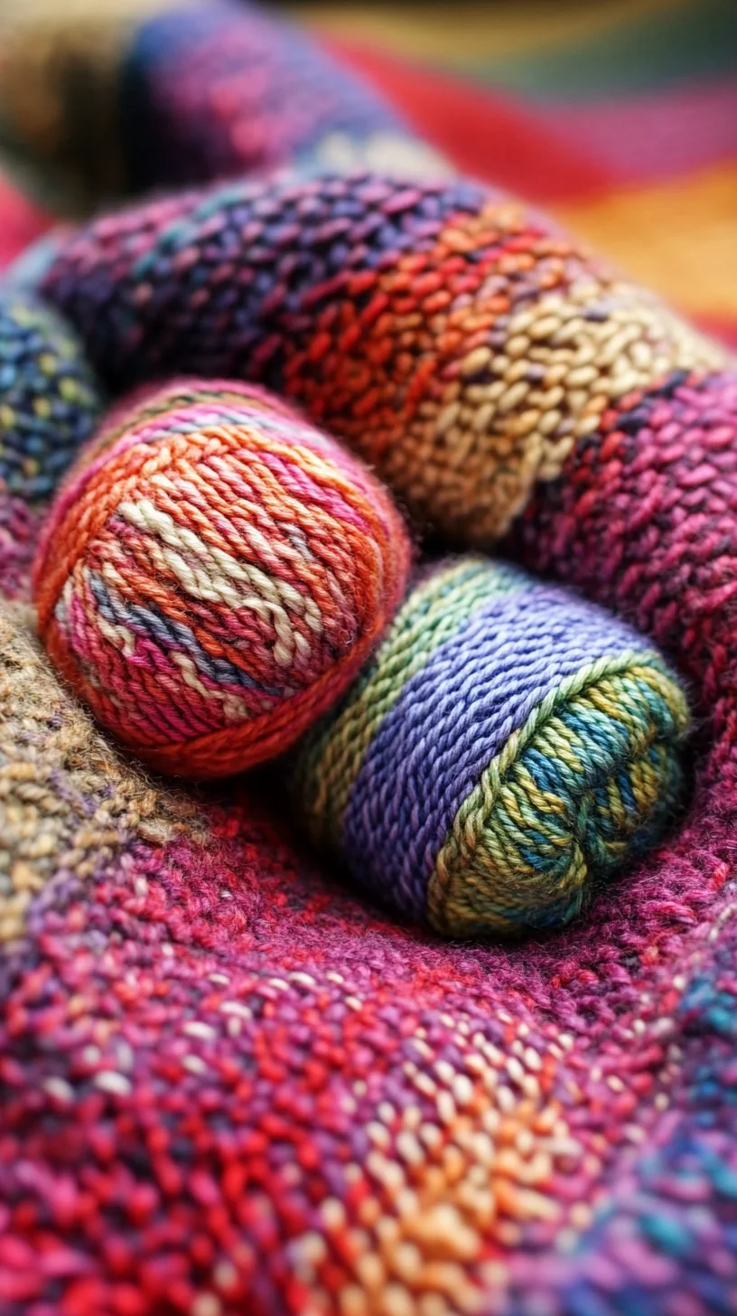 Vibrant Yarn Wonders: Elevate Your Crafting Game with Colorful Textures