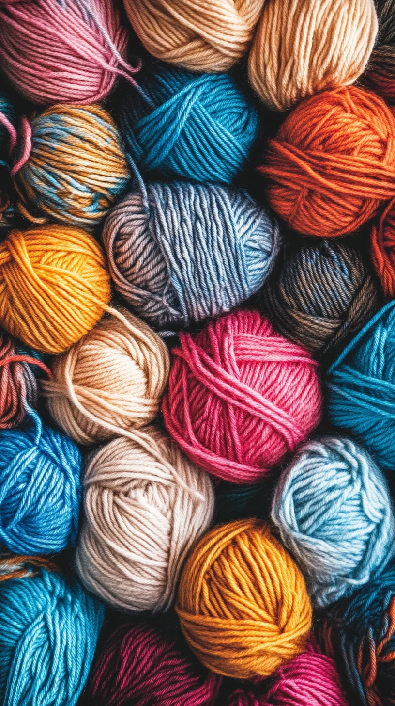 Vibrant Yarn-Inspired Styles: Unleash Your Creative Spirit with Colorful Texture